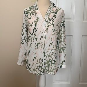 Mossimo Watercolor Flowy Top